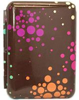 2 Retro Multicolored Metal Cigarette Cases