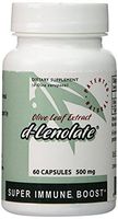 East Park Olive Leaf Extract (OLE) Super Strength d-Lenolate 500mg | For Adults and Pets | 18% or More Oleuropein | 60 Vegetarian Capsules (Non-GMO)