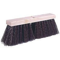 Weiler 42174 24" Street Broom, 5-1/4" Trim, Brown Polypropylene Fill