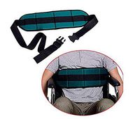 Padded Wheelchair Seatbelt by Fushida,Waist Protection Belt with Quick Release Buckle,Adjustable Bed Secure Harness for Disabled Seniors,Wheelchair Accessory Seat Belt(FYH279, Dark Green)