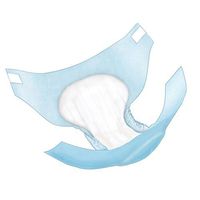 Covidien KDL63014 Simplicity Adult Briefs polymer, Large, 45-58", 72 Per Case