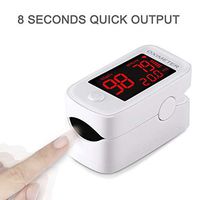 Nihan Fingertip Pulse Digital Display Heath Monitor Measurement Font Color Random