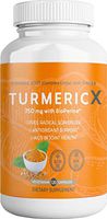 QFL TurmericX Veggie Capsules (120) 2 Month Supply. 95% Curcumin Turmeric Powder with Ginger, Black Pepper for Better Absorption - NON-GMO Antioxidant & Anti-Inflammatory