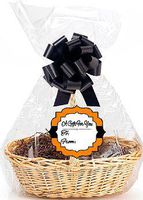 Orange 2Pack Designer Cello Bags/Tags/Bows Cellophane Extra Large Gift Basket Packaging Bags Flat 25" X 30"