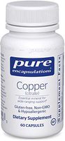 Pure Encapsulations - Copper (Citrate) - Highly Bioavailable Form of Copper - 60 Capsules