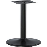 Lorell Steel Base for 42-Inch/48-Inch Tops, 24 by 24 by 29-Inch, Black