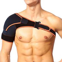 Beennex Shoulder Brace - Adjustable Shoulder Support Brace Strap Joint Sport Gym Compression Bandage Wrap