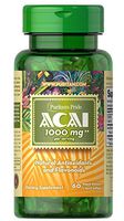 Puritan's Pride Acai 1000 mg-60 Softgels