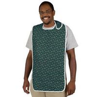 Briggs Healthcare Mealtime Clothing Protector, Poly/cotton  - Navy