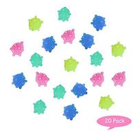 Eco Laundry Washing Balls, Wash Wizard Laundry Ball Magic Reusable Colorful Laundry Softener Ball for Washing Machine to Enhance Cleaning Power 20Pack