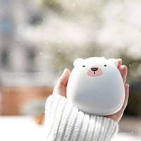 Polar Species USB Charging Hand Warmer-Ice Bear