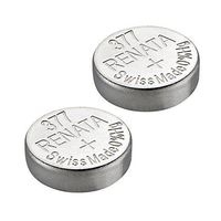 Renata Watch Battery Swiss Made Renata 377 or SR626SW OR AG4 1.5V (2 Batteries, 377 or SR 626 SW)
