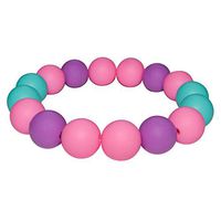 Munchables Kids Chew Bracelets (Purple/Aqua/Pink (Large))