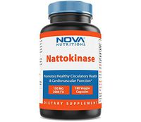 Nova Nutritions Nattokinase 100 mg (2, 000 Fu), 180 Vcaps