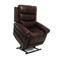 Pride ViVaLift Tranquil v.2 Infinite Lay Flat Lift Chair (PLR935M) with Inside Delivery and Setup Option (Astro Brown, Curbside Delivery)