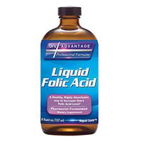 Liquid Folic Acid 8 oz - 3 Pack - Dr's Advantage