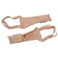 SUPVOX Pair of Big Toe Bunion Corrector Big Toe Straightener Hallux Valgus Corrector Breathable Thumb Correction Size L (Khaki)