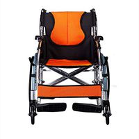 Wheelchair Medical Equipment Portable, Manual Folding Self Walking Aids for Elderly,Handicapped and Disabled Users Outdoor Travel Outing Wide for Adults Elderly