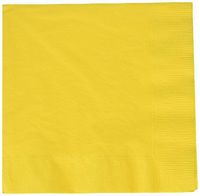 amscan Yellow Sunshine 2-Ply Luncheon Napkins, 50 Ct. | Party Tableware