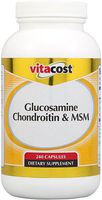Vitacost Glucosamine Chondroitin& MSM - 240 Capsules