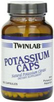 Twinlab Potassium Capsules, 180 Count (Pack of 3)