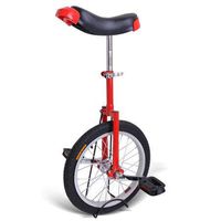 Gorilla Unicycles- Red 16 Inch Wheel Unicycle