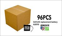96PCS Replacement SAFLOK A28110 6V Hotel Door Lock Battery Fits 884952, A28110, A28100, DL-12/4, HTL-11/13, Intellis, MT