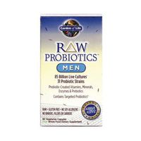 Enzymes & Probiotics, Garden of Life RAW Probiotics Men, 90 Capsules, Men 85 Billion x 3 Box