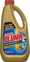 Liquid-Plumr Pro-Strength Full Clog Destroyer Plus PipeGuard, 32 Ounces