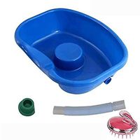 Bed Flat Lying Shampoo Tray, wash Basin, Patient Care Bed Patient/Elderly/Pregnant/Child Thick and Durable