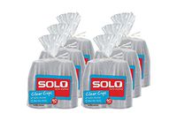 Solo Cup Clear Plastic Cups, 9 Ounce, 240 Count