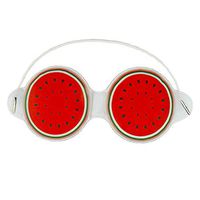 HiFineCare Cold Compress Eye Mask, Hot Cold Therapy Eye Mask, Ice Mask for Puffy Eyes Christmas Gift for Man, Woman (Eye Gel mask (Watermelon Shape))