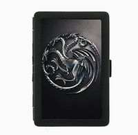 Game of Thrones 1 Black Cigarette Case Holder Wallet RFID-blocking