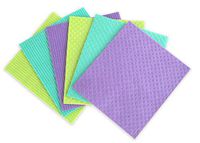 Magic Sponge Cloth by Amala, (6-Pack), 100% Natural, Reusable Dish Cloth, Highly Absorbant, Vegan, Non-GMO