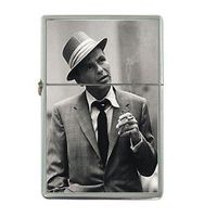 New Product frank-sinatra Flip Top Cigarette Lighter + free Case Box
