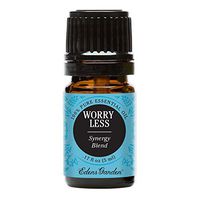 Edens Garden Worry Less Essential Oil Synergy Blend, 100% Pure Therapeutic Grade (Highest Quality Aromatherapy Oils- Anxiety & Stress), 5 ml