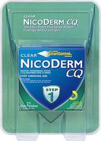 GlaxoSmithKline Nicoderm CQ 21mg Step 1 Clear Nicotine Patches - 21 Count