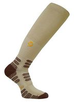 Worksox Work on Your Feet OTC Graduated Compression DryStat Odor Resistant Socks TWS1000, Khaki, Small