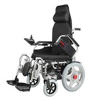 YOLANDEK Electric Wheelchair Elderly Disabled Car Intelligent Automatic Portable Scooter Multifunctional Folding