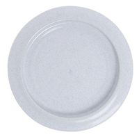 Maddak Ableware Blue Polypropylene Inner Lip Plate - 9"Dia x 1"H