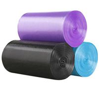 George Jimmy Disposable Household Garbage Bags Kitchen Trash Bags Wastebasket Bag 45x55CM Multi(3 Rolls/700 Counts)