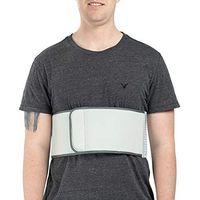 Broken Rib Belt, Elastic Body Rib Protector Support Brace Chest Wrap Belt for Cracked, Fractured or Dislocated Ribs Protection, Compression and Support (Male - Fits 42"-48" Chest)