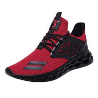 Refulgence Men’s Sneakers Athletic Tennis Sports Cross Training Casual Walking Shoe for Men(Black,US=10)