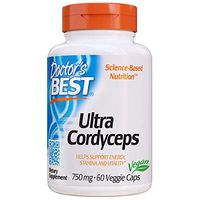Doctor's Best Ultra Cordyceps Non-GMO, Vegan, Gluten Free, Soy Free, 60 Veggie Caps