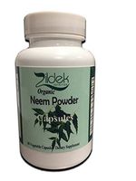 Zildek Nutrition All Natural Neem Capsules. Vegetable Capsules 800 mg Daily Intake 2 caps