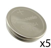 PANASONIC BATTERIES CR2354 LITHIUM BATTERY, 3V, COIN CELL (5 pieces)