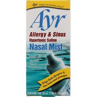 Ayr Allergy & Sinus Hypertonic Saline Nasal Mist - 1.69 fl oz, Pack of 2