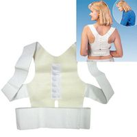 Magnetic Therapy Posture Support Corrector Body Back Pain Belt Brace Shoulder
