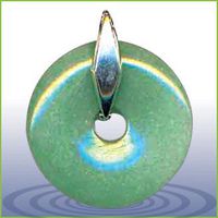 Zero Point Global Pendant - Green Aventurine 5 Ounces