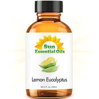 Lemon Eucalyptus Essential Oil (Huge 2oz Bottle) Bulk Lemon Eucalyptus Oil - 2 Ounce